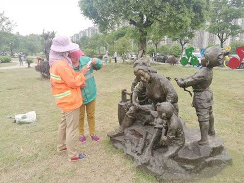 江寧谷里成為省內最大雕塑公園