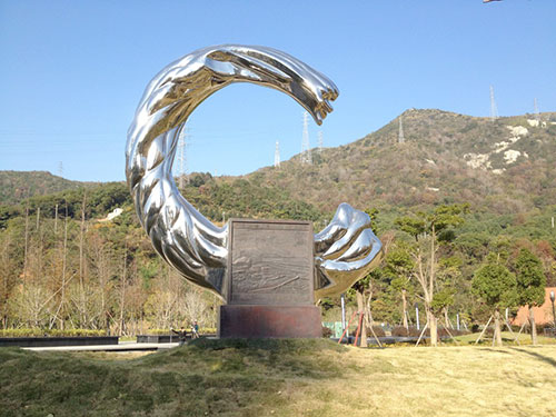 不銹鋼園林藝術雕塑