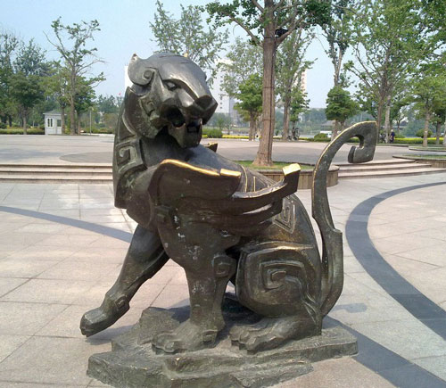 廣場銅藝動物雕塑