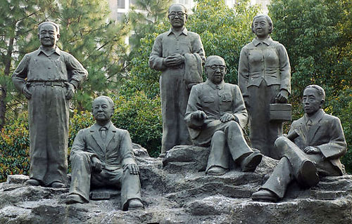 學校玻璃鋼偉人雕塑
